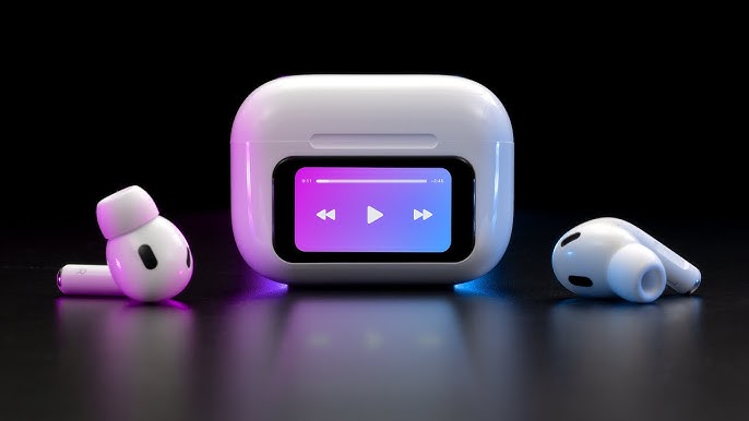 Airpods Pro With Touch Display Screen